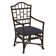 Chippendale Upholstered Arm Chair