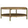 Arini Round Coffee Table With Storage Shelf