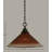 Chain Hung Pendant Shown With Amber Crystal Glass-32465983-71739756