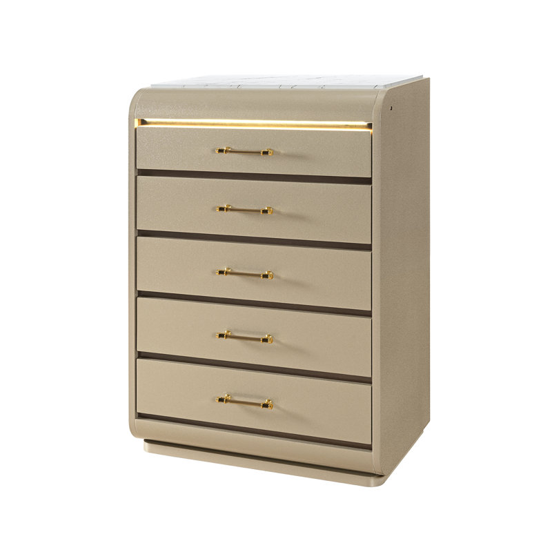 Commode dorée avec DEL Genesis