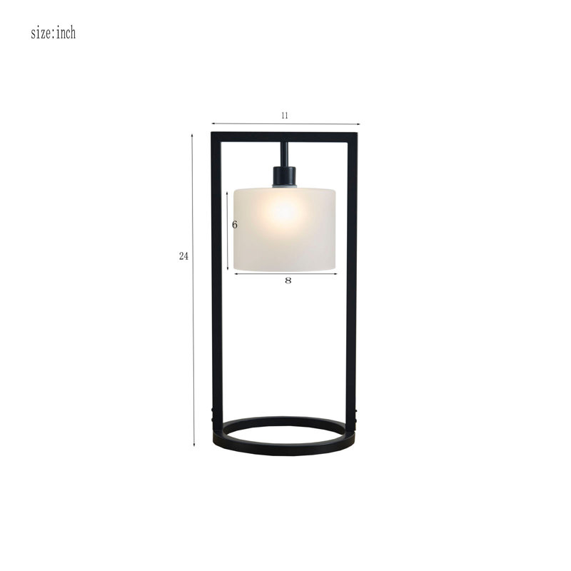Lampe de table en fer Tavery