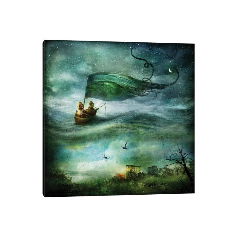 Dive by Alexander Jansson - Wrapped Canvas Gallery-Wrapped Canvas Giclée, 30.48 cm H x 30.48 cm W