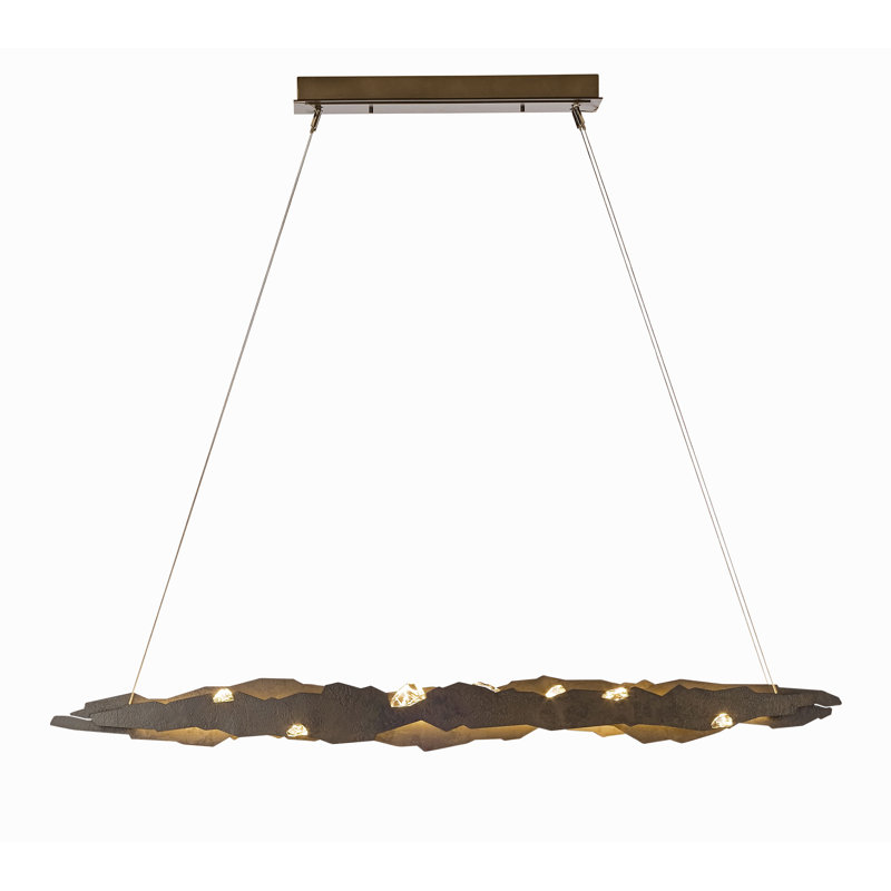 Trove Kitchen Island LED Pendant, Soft Gold