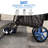 Serenelife Small Foldable Shopping Cart With Removable Cart Liner, 360 Degree Rolling Swivel Wheels, 70 Lbs. Weight Capacity For Groceries, Laundry And Luggage (Blue)-116312574