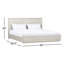 Lit plateforme en bois massif Caleb-2110877115