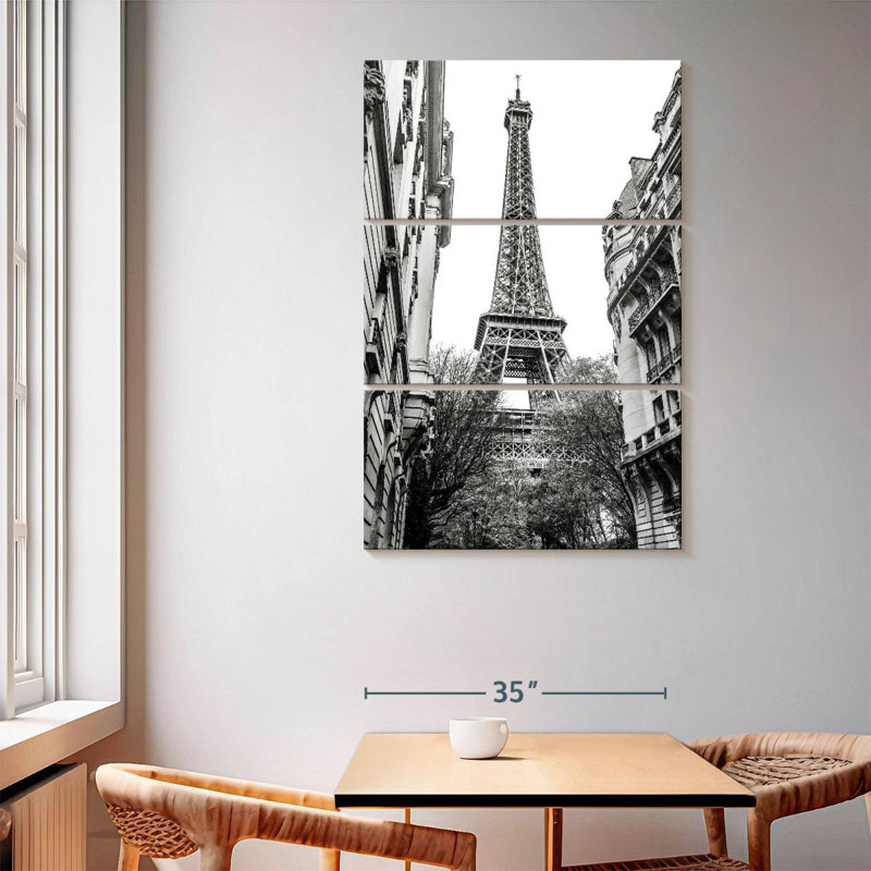 Nicci, Tour Eiffel monochrome I, H 65 po x l 42 po