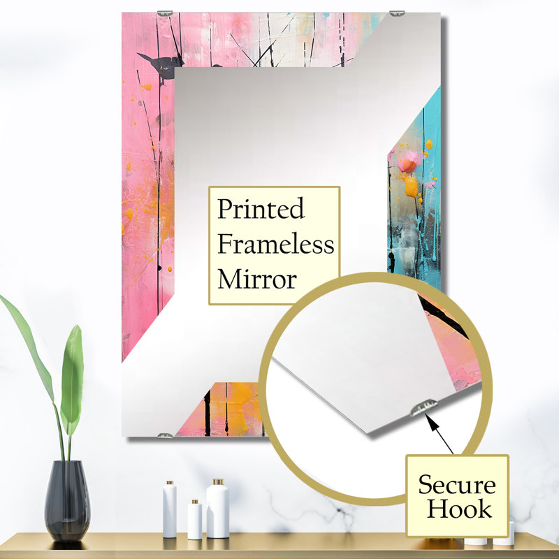 Miroir mural Dogan - Bird MIR136685, 40 po x 30 po