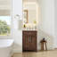 Beckett 24" Freestanding Single Bathroom Vanity with Quartz Top-409446870-409446868-428325919