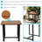 European Chestnut Square Wood Side Table