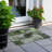 Machine Washable Indoor/Outdoor Chantille ACN1114 Fern Rug-109484814