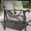 Ensemble de patio extérieur 2 pièces-124920143-124920141