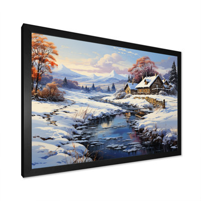 Winter Country Charm Landscape I