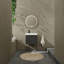 Meuble-lavabo de salle de bain avec lavabo en céramique-114705076