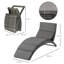Aalayah 156cm Long Single Chaise with Cushions
