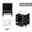 Meuble-lavabo simple 24 po avec plateau en céramique, tiroirs et porte à fermeture en douceur-1542542266