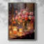 Reproduction encadrée FLORAL Series DCCLXIII - bois massif-1764702357