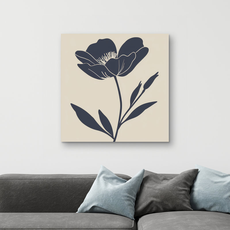 The flower - 32"x32" art on canvas