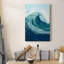 Sea Foam I - impression sur toile tendue-2121363416