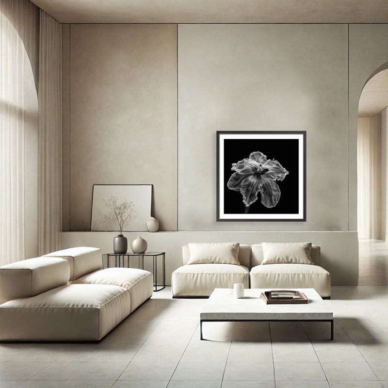 Nature Inspired Parrot Tulip by  - Picture Frame Photograph on Paper, 24" H x 24" W