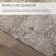 Phoebe Machine WashableGeometric Area Rug in Brown/ Cream-338490875