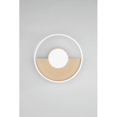 KANDINSKY LED Ceiling Light In White Metal 38W With CCT Function 50 Cm.