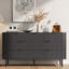 Commode double 7 tiroirs 60,24 po Bridgemont-544029822