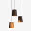 Solid 3 - Light LED Pendant