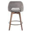 Tabouret de comptoir pivotant 26,8 po Ashwell-130960728