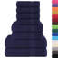 Towel Set 360 Gsm 100% Cotton-1222379344-1222379357