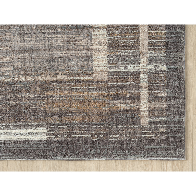 Tapis gris Faran 7 pi 10 po x 10 pi 6 po United Weavers Faran Victoria