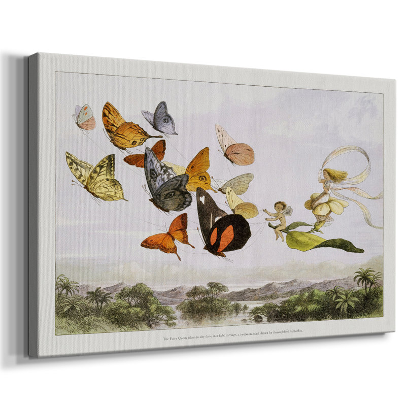 «Vintage Landscape - Lxxiii» sur toile, H 33 po x l 49 po x P 1,5 po, Toile tendue
