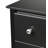 Wahhaj 52.75" Tall 6-Drawer Dresser, Chest of Drawers, Storage for Bedroom, Living Room, Office, 19"D x 23.25"W x 52.75"H, Black-1926000754