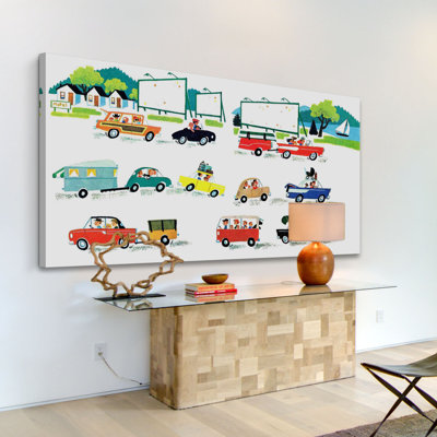Impression sur toile tendue, "to everywhere"