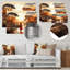 Voyage africain - impression d'art mural africain en métal-564845965