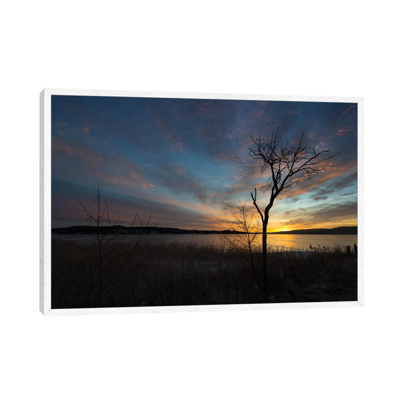 Sunset by Andreas Stridsberg - Floater Frame Gallery-Wrapped Canvas Giclée on Canvas, 45.72 cm H x 66.04 cm W, White
