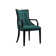 Upholstered Solid Wood Arm chair