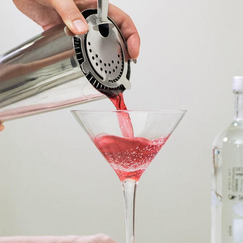 Crépine à cocktail en acier inoxydable