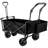 VEVOR Extra Large Collapsible Garden Cart with Removable Canopy in Red Colour-101231246