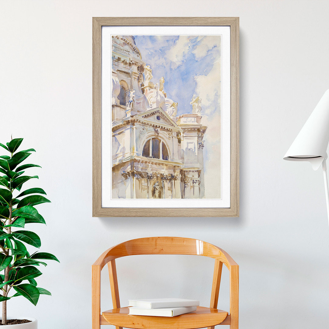 The Salute, Venice by John Singer Sargent - Framed Print
