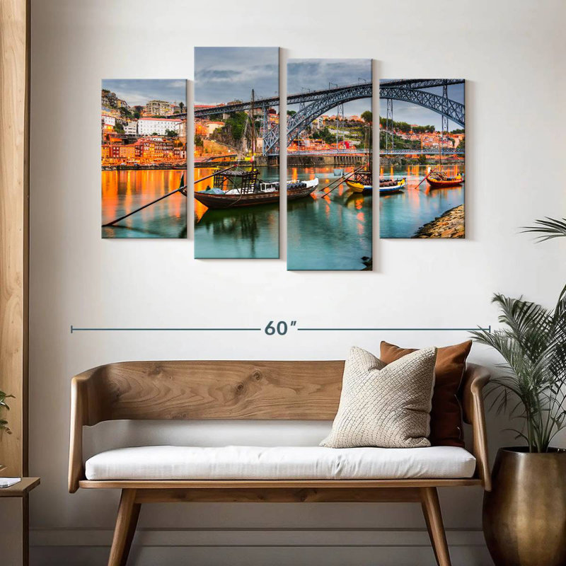 Sireci Douro River Rabelo Boats, 32" H x 52" W