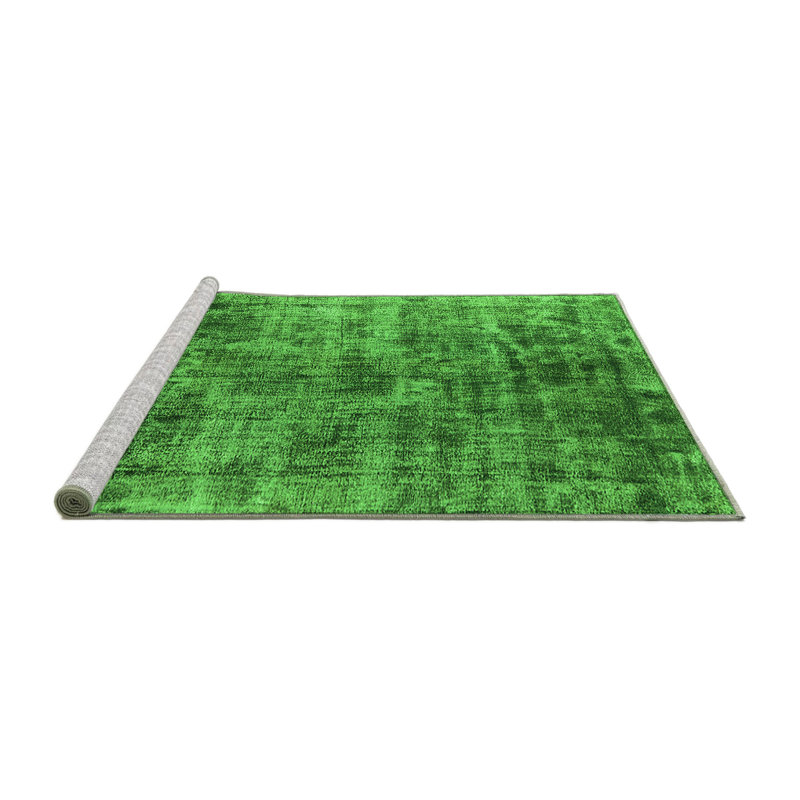 Emitt Washable Abstract Indoor Rug, Rectangle 2' x 3'