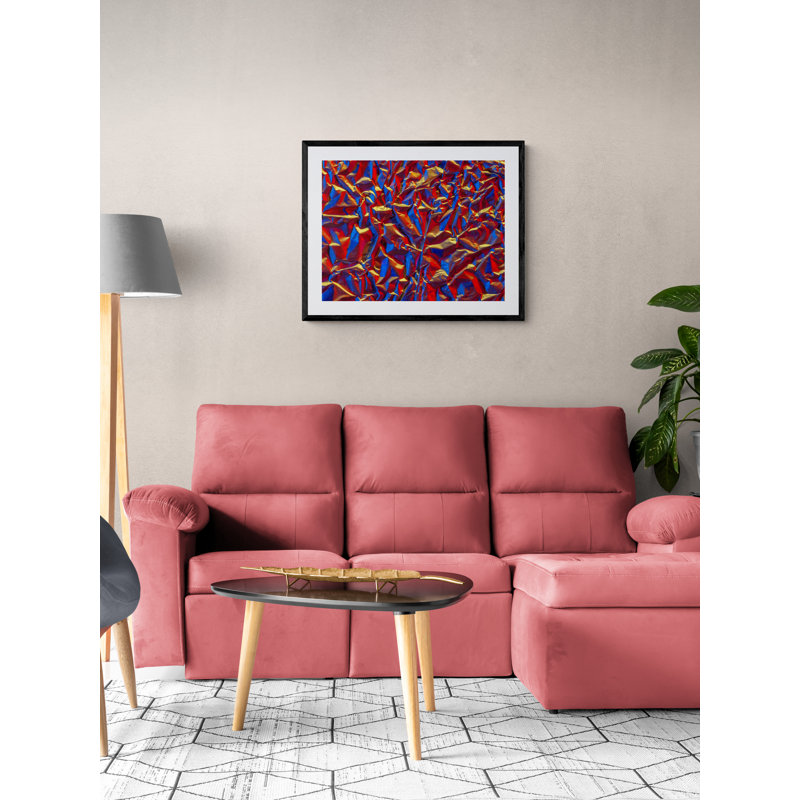 Aluminium Foil Print by Philippe Monthoux, 24" H x 32" W, Wrapped Canvas