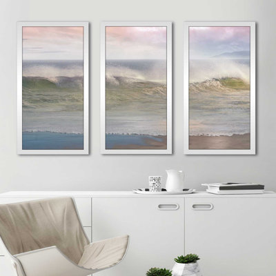 " California Surf " by Mike Calascibetta 3 - Pieces
