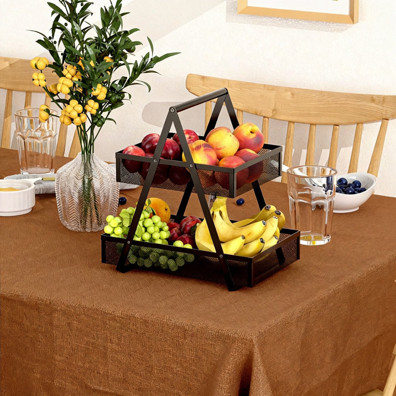 2-Tier Spice Rack (Black)