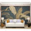 Big Autumn Leaves Modern Design Removable Wallpaper-626081505