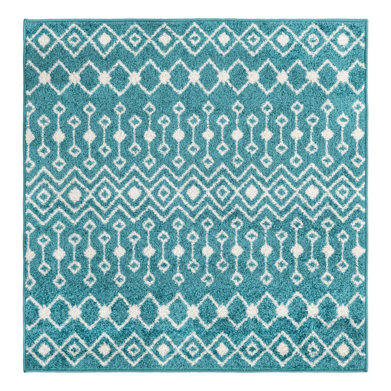 Somerville Geometric Indoor Rug, Square 4'