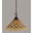 Chain Hung Pendant Shown With 16" Chocolate Icing Glass-32466006