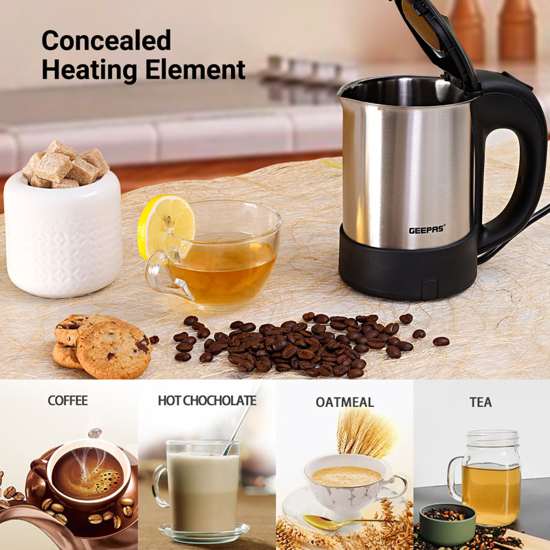 Geepas Stainless Steel Electric Tea Kettle