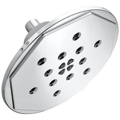 Rook® 4-Function Raincan Showerhead with H2OKinetic® Technology