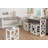 Rabeeah 72" Long Rolling Console & 3-Stool Set-2056992880